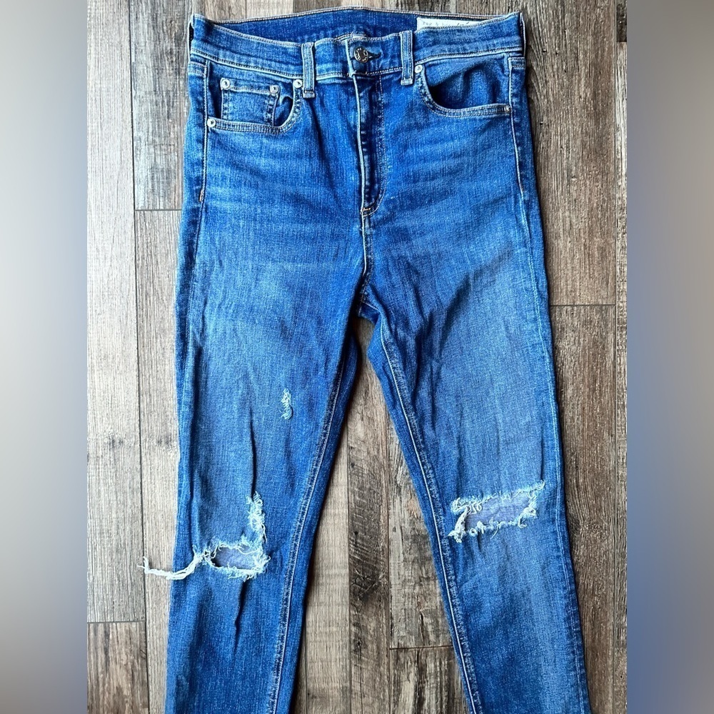 Rag & bone high rise skinny jeans size 29